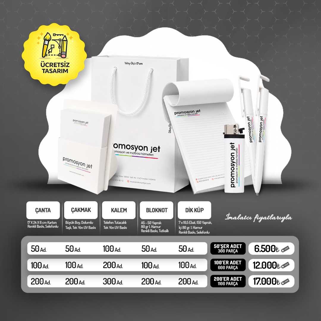 5 Çeşit Paket